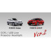autolamp ccfl led headlights kia forte 2009-12